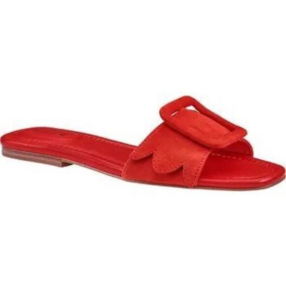 Birdies Kiwi Slide Sandal Red women's size 9.5 - Picture 1 of 5